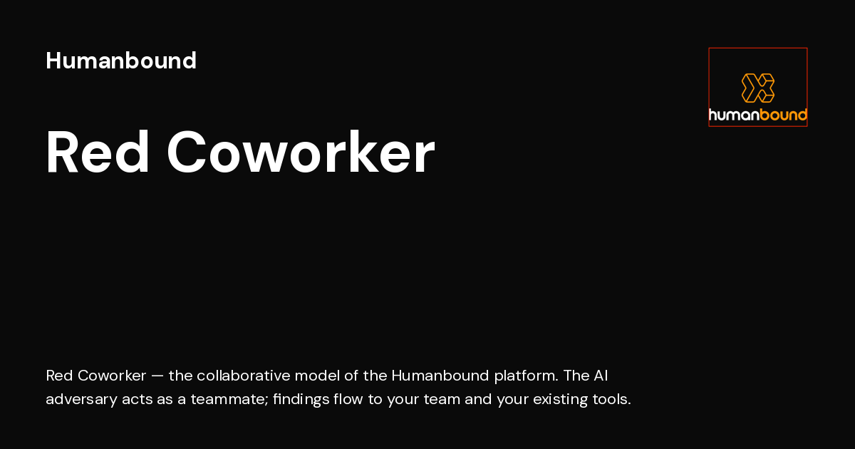 Red Coworker - Humanbound