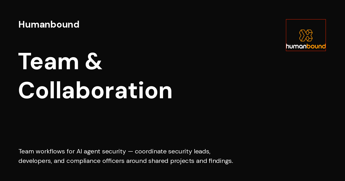 Team & Collaboration - Humanbound